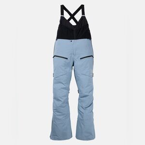 Women's Burton [ak]® Tusk GORE-TEX PRO 3L Hi-Top Bib Pants Dusty Blue Size small